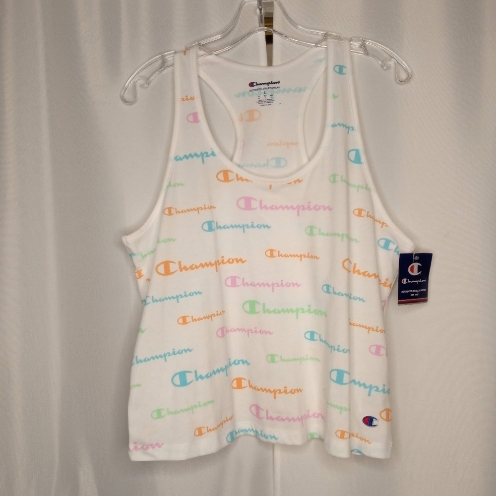 CHAMPION Script Racerback Tank - Picture 4 of 7